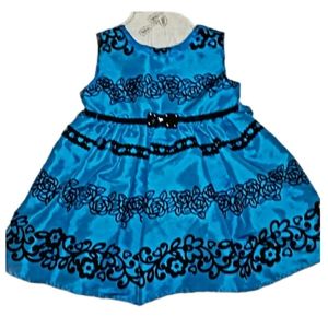 Youngland - Blue Sleeveless Dress Size 12 Months …